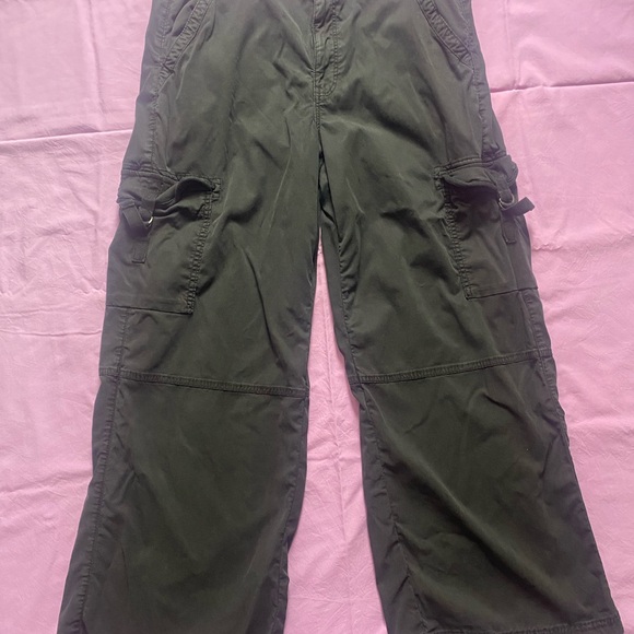 American Eagle Outfitters Pants - American Eagle Outfitters Black Cargo Pants